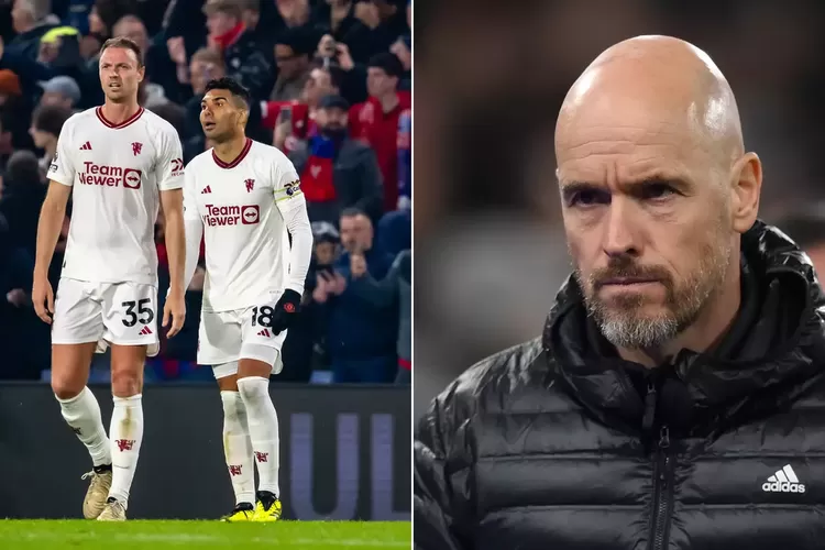 Manchester United telah mencetak rekor klub baru yang tidak diinginkan menyusul kekalahan memalukan mereka di Crystal Palace. (X/@SkySports)