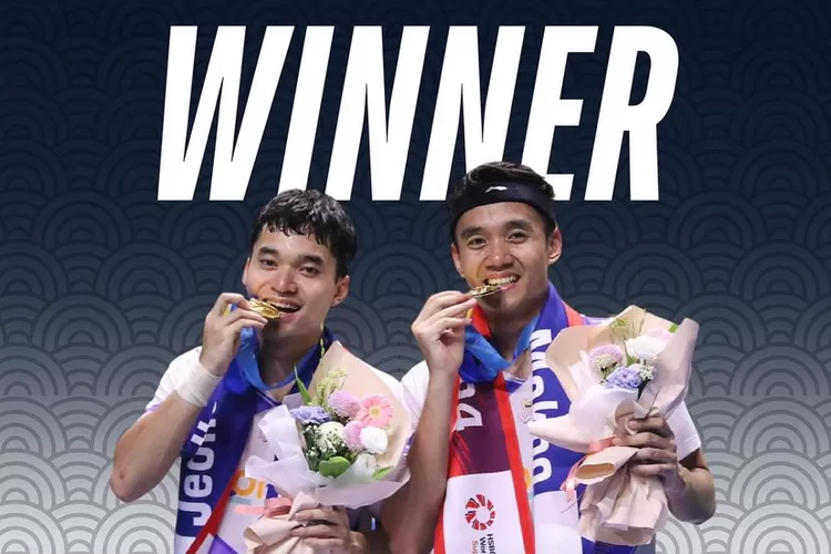 Bagas/Leo berhasil keluar sebagai juara Korea Open 2024
