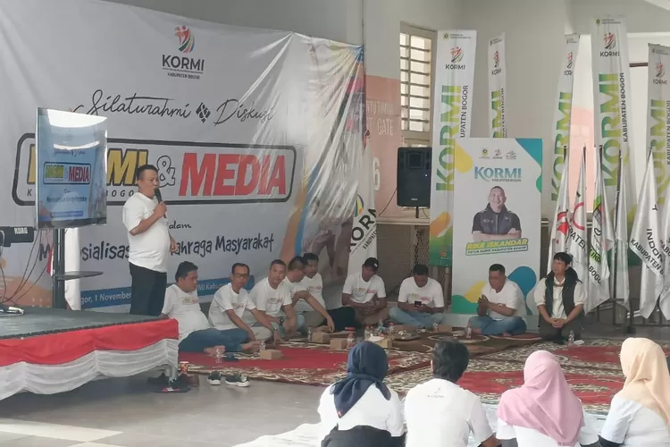 Silaturahmi dan Diskusi Kormi Kabupaten Bogor bersama Media di Pakansari (catatanfakta.com)
