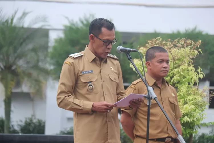 Awali tuga, Wakil Bupati Bogor pimpin apel bersama jajaran pemkab  (diskominfo bogor)
