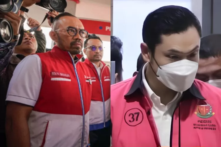 Potret Dirut PT Pertamina Riva Siahaan (kiri) dan pengusaha Harvey Moeis (kanan). (Dok. Pertamina Patra Niaga - Media Sosial)