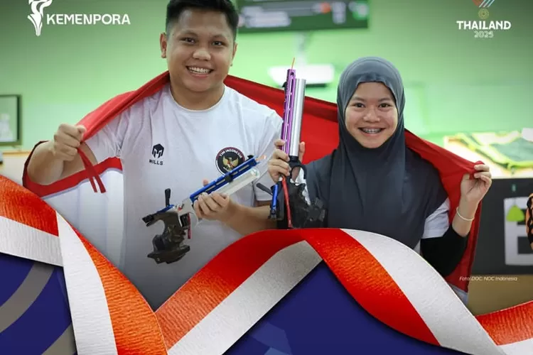 Cabor menembak kembali menyumbangkan emas untuk Indonesia