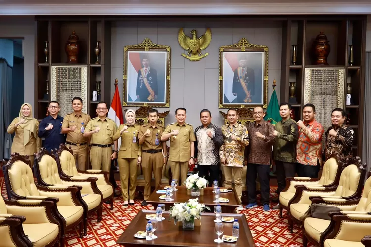 Misi Kolaborasi PT Ayo Media Network dengan Pemprov Sumsel, Jalin Kerjasama Melalui Program Jelajah Wisata Sumsel. (Humas Pemprov Sumsel)