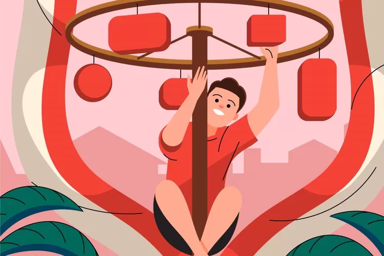 Ilustrasi -- Ide Lomba 17 Agustus untuk Lingkungan Kantor, Jarang Dimainkan Tapi Kocak Parah dan Bisa Bikin Ngakak Seisi Ruangan! (freepik)