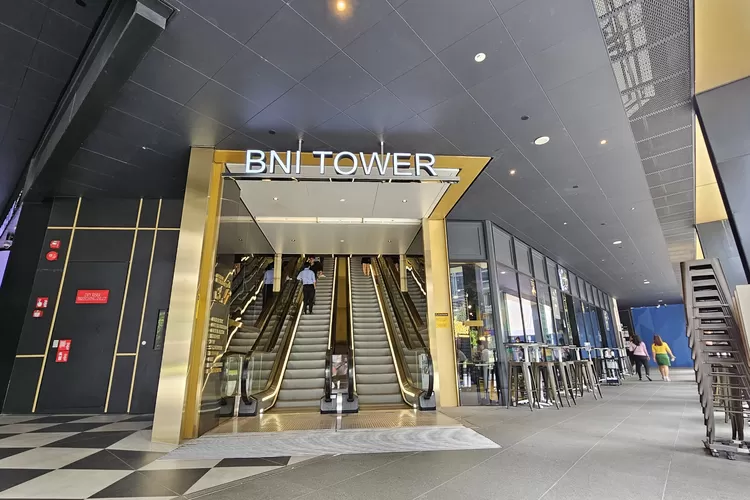Kantor luar negeri (KLN) Singapura BNI Tower di 30 Raffles Place, Singapura.