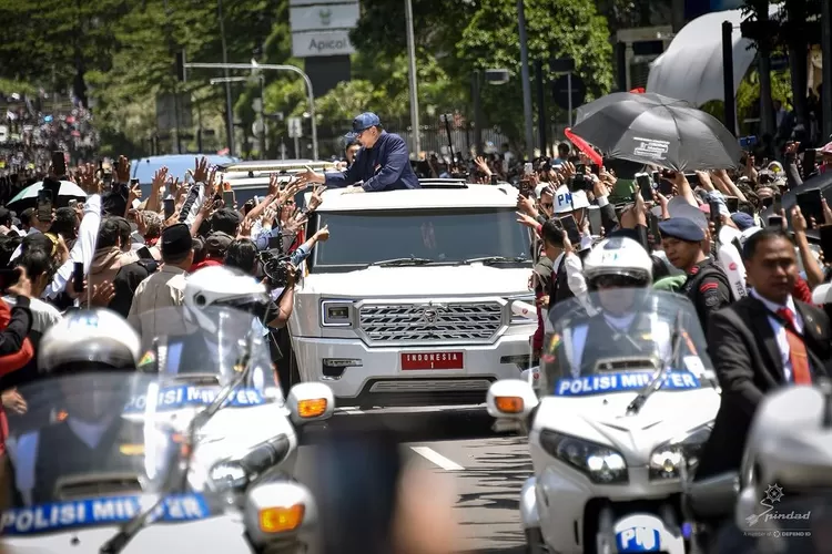 Melonggo Segini Harga Mobil Presiden Prabowo MV3 Garuda Limousine yang Punya Fitur Keamanan Super Canggih (IG PT Pindad )