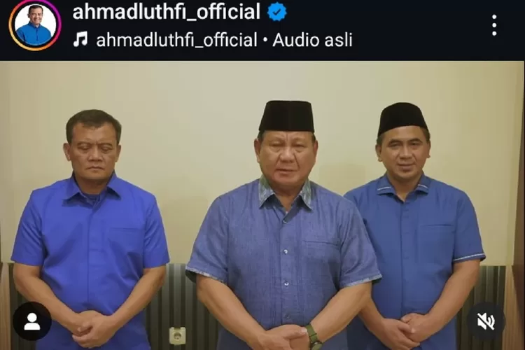 Terbongkar! Prabowo Minta Warga Jateng Pilih Ahmad Luthfi-Taj Yasin dalam Kapasitasnya Sebagai Presiden: Jelas-jelas Dia Bilang... (Instagram @ahmadluthfi_official)