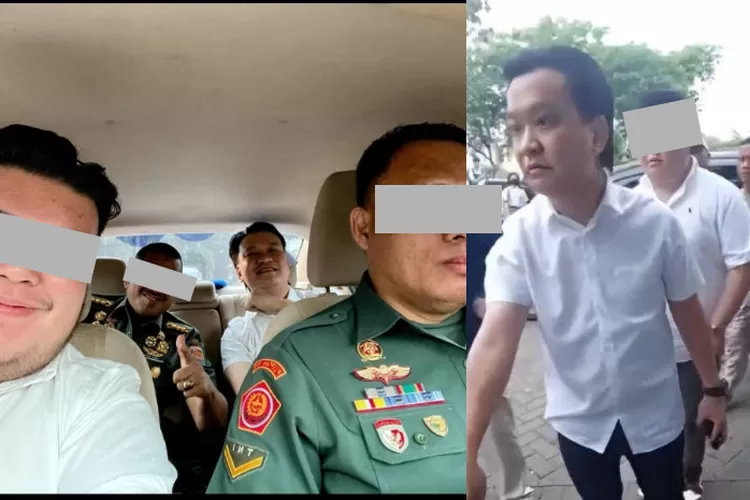 Ivan Sugianto viral berfoto bersama kolonel TNI. (X/@Opposisi6890)