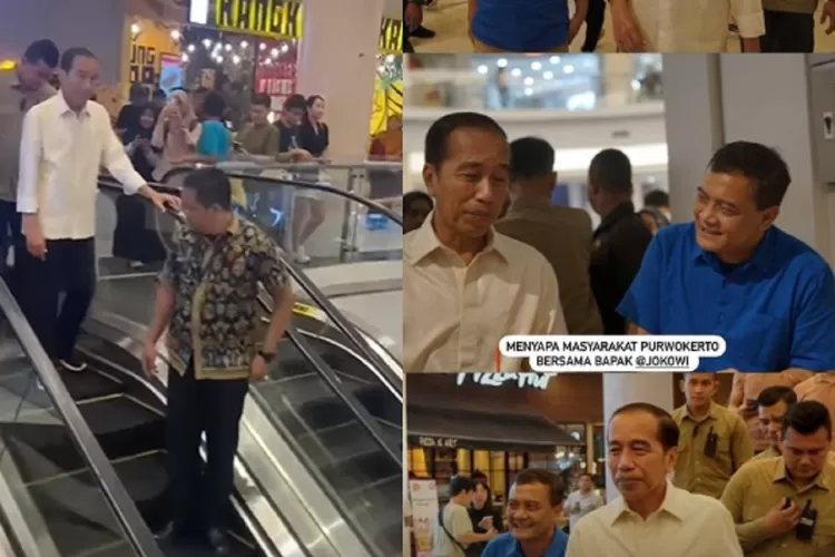 Jadwal Padat! Jokowi Kembali Blusukan ke Mall Purwokerto, Netizen: Merasa Masih Presiden (Instagram/@ahmadluthfi_official)