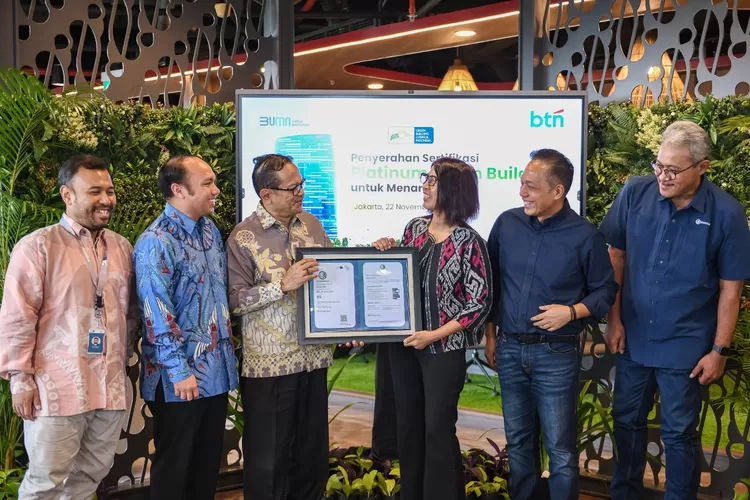 Implementasi ESG di BTN Berbuah Manis: Sertifikasi Green Building Diraih