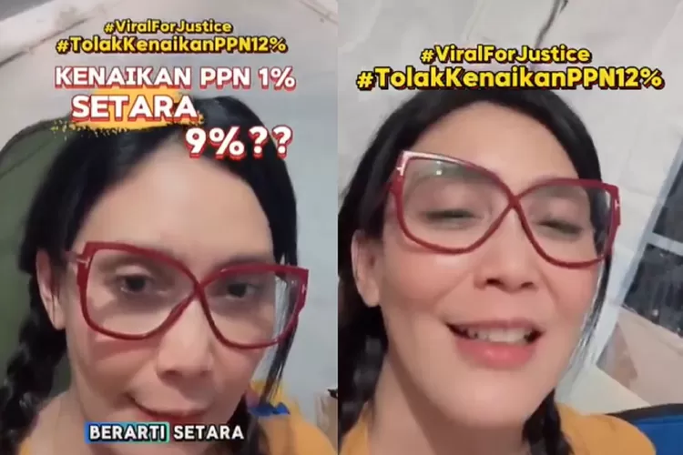 PDIP Cuci Tangan? Rieke Diah Pitaloka Dihujat Soal Tolak Kenaikan PPN 12 Persen: Pahlawan Kesorean (TikTok/@riekediahp_official)