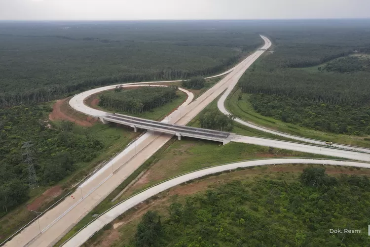 Hutama Karya Pacu Konstruksi Tol Palembang&ndash;Betung, Seksi 1 dan 2 Capai 70,69%