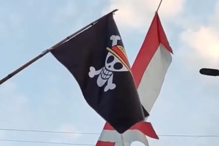 Ilustrasi-Wamendagri tidak mempersoalkan pengibaran bendera One Piece saat HUT Kemerdekaan RI ke-80. (X/@CerfiaFR)