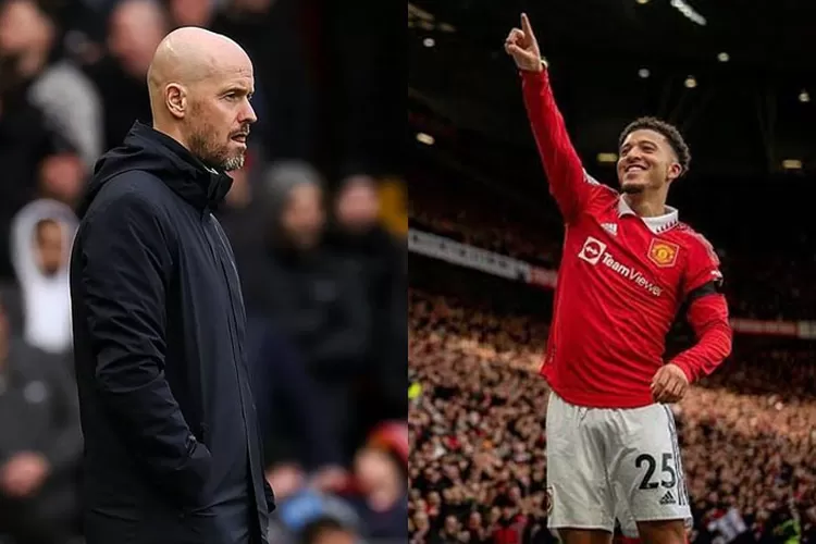 Polemik Antara Erik ten Hag dan Jadon Sancho Usai Kekalahan Manchester United dari Arsenal