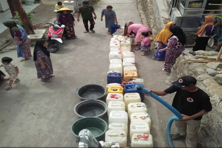 Dampak Kemarau Krisis Air Bersih Di Bantarkawung Meluas Kini 6 Desa