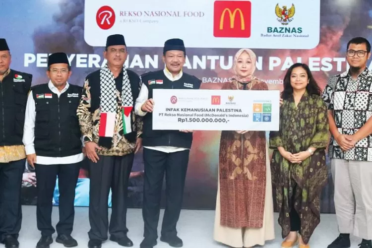 McDonald's Indonesia Resmi Donasi Bantuan Kemanusiaan Rp1,5 Miliar ...