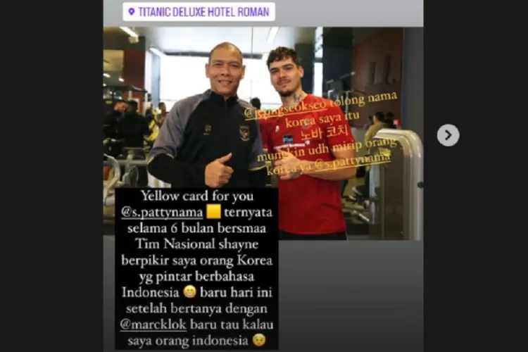 Kisah Kocak Bek Timnas Indonesia Shayne Pattynama, Mengira Nova Arianto ...