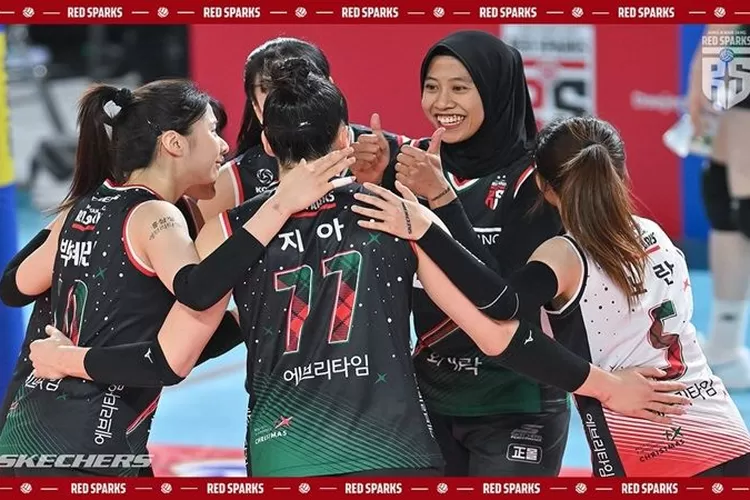 Jadwal Liga Voli Putri Korea, 1 Januari 2024: Megawati Bersama Red ...