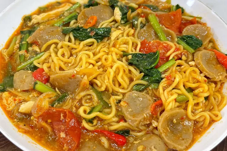 Resep Cara Membuat Mie Nyemek Khas Surabaya Perpaduan Kelezatan Mie