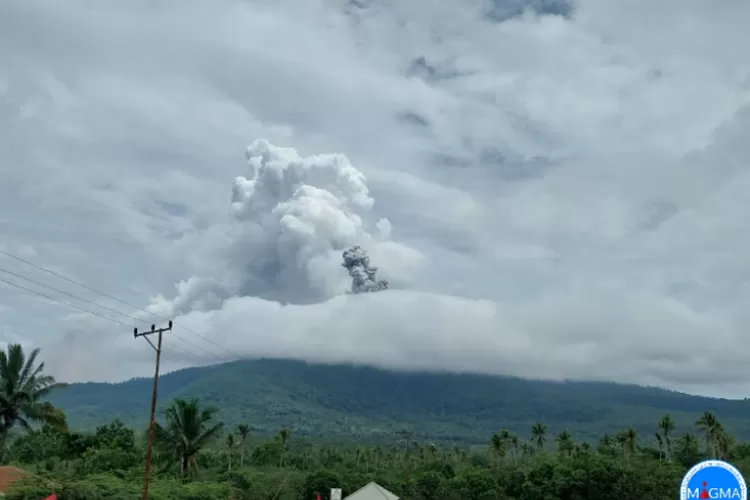 Semburkan Abu Vulkanik Sangat Tebal, Gunung Lewotobi Laki-laki Kembali ...