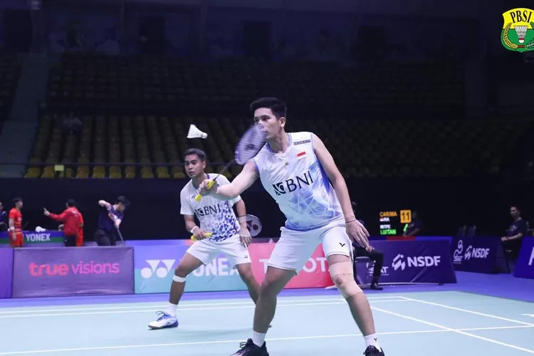 Foto Rahmat/Yeremia  (Instagram @badminton.ina)
