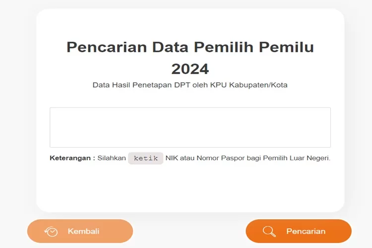 Cek DPT Online Pemilu 2024, Cara Mudah Tahu Lokasi TPS Dan Status ...