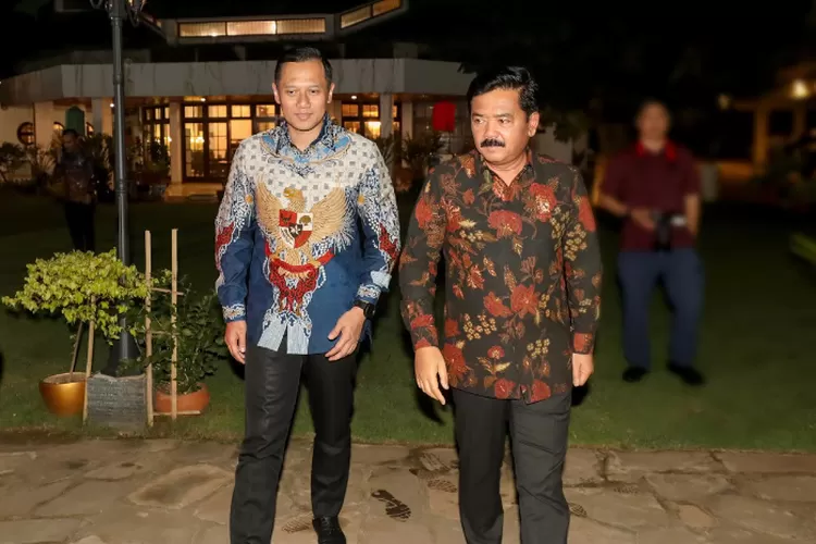 AHY Sempat Bertemu Hadi Tjahjanto Sebelum Dilantik Jadi Menteri ATR Dan ...