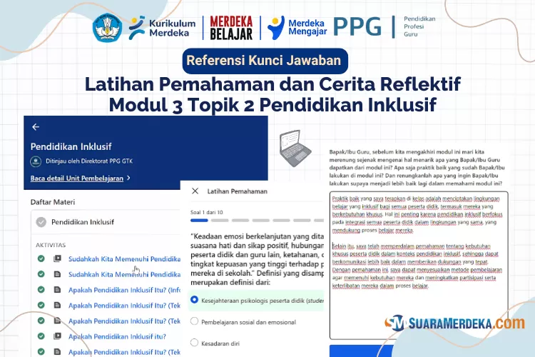 PPG 2024: Contoh Jawaban Latihan Pemahaman Dan Cerita Reflektif Modul 3 ...