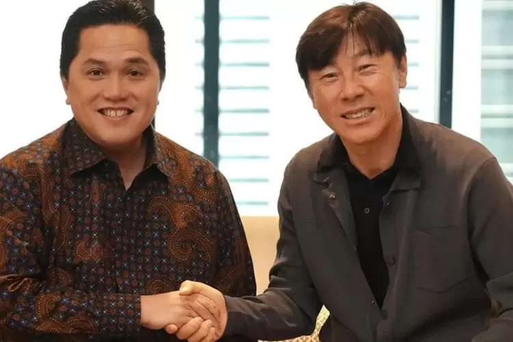 Ketum PSSI, Erick Thohir minta pelatih Timnas Indonesia, Shin Tae-yong tak perlu mengeluh terkait jadwal padat Piala AFF 2024. (Instagram @erickthohir)