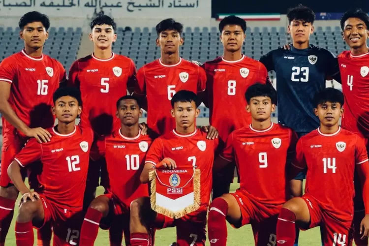  Timnas Indonesia berada di Grup C Piala Asia U17 2025, peluang ke Piala Dunia U17 2025 terbuka lebar. ( (dok PSSI))