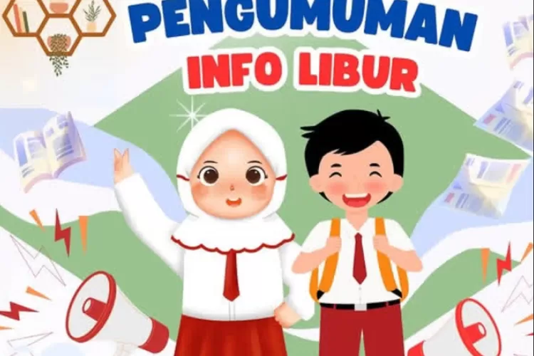 Ilustrasi libur sekolah Ramadan dan Idul Fitri 2025. ( (foto tangkapan layar IG @sdn_pagerwojo_buduran))