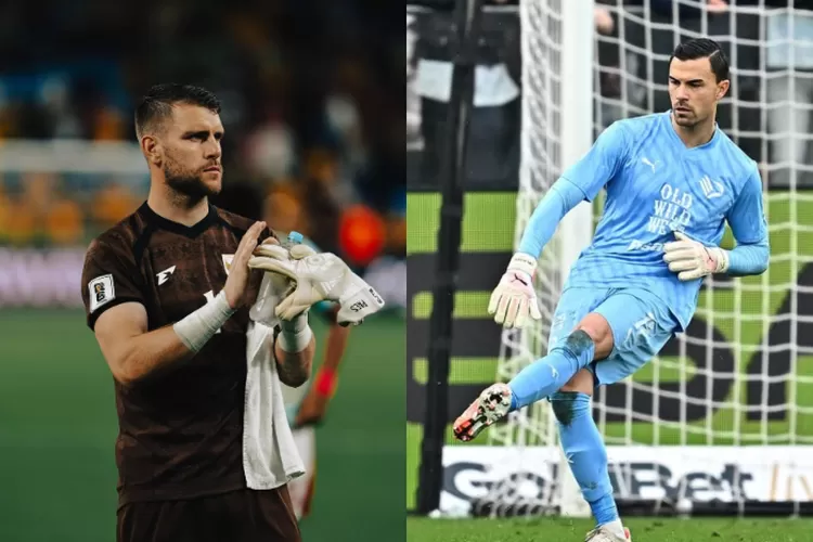 Emil Audero berpotensi gantikan Maarten Paes di laga melawan Bahrain. ( (Kolase foto Instagram @maartenpaes dan @emil_audero))