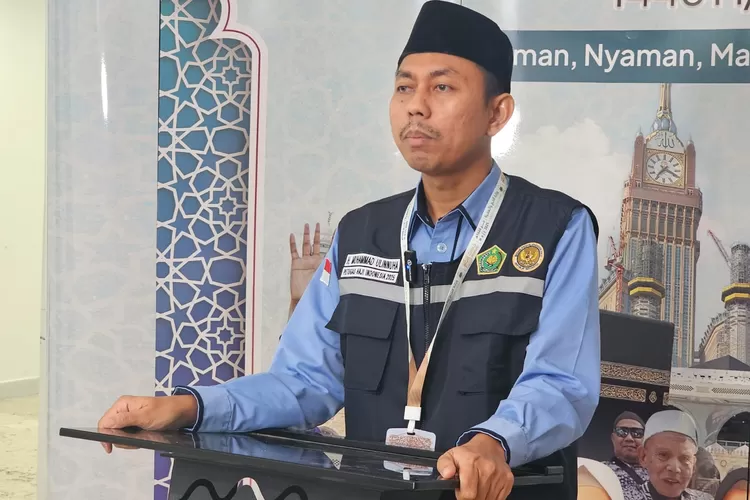 Musytasyar Dini PPIH Arab Saudi, KH M. Ulinnuha menegaskan skema murur dan tanazul hukumnya sah. (suaramerdeka.com/dok MCH)