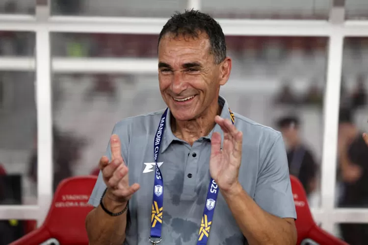 Pelatih Timnas Indonesia U23 Gerald Vanenburg.