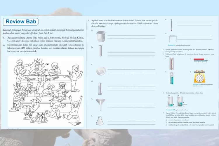 Kunci Jawaban IPA Kelas 7 Halaman 41-44 Review Bab: Cabang Ilmu ...