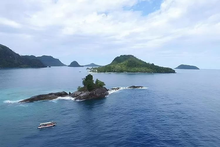 Nama pulau di Padang ini terinspirasi dari hewan dan tumbuhan (Twitter @minangofficial)