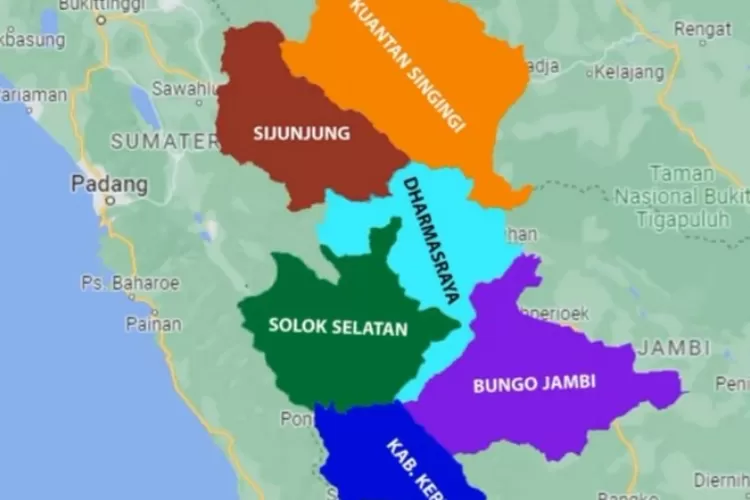Benarkah Sumatera Tengah ada di tengah Pulau Sumatera? (YouTube Mulifa Chanel)