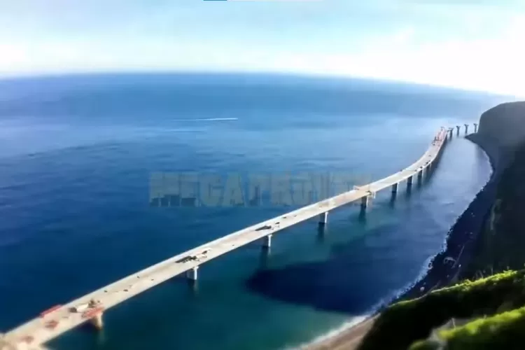 The New Coastal Road, salah satu jalan raya termahal di dunia (Youtube Mega Proyek)