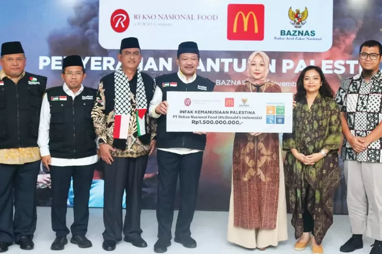 McDonald's Indonesia berikan bantuan pada Palestina (Instagram @mcdonaldsid)