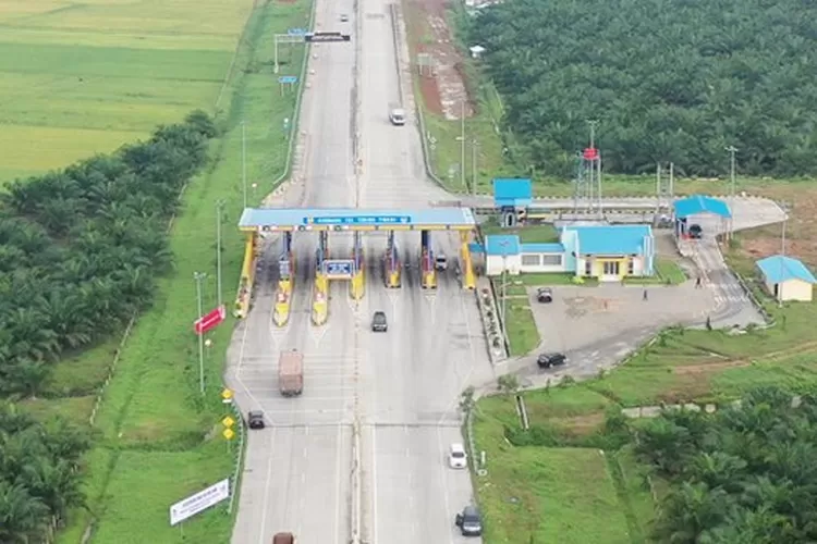Ilustrasi jalan tol baru Sumatera Utara yang akan menghubungkan KEK Sei Mangkei dan juga Pelabuhan Kuala Tanjung (Dok: Dewan Nasional Kawasan Ekonomi Khusus RI)