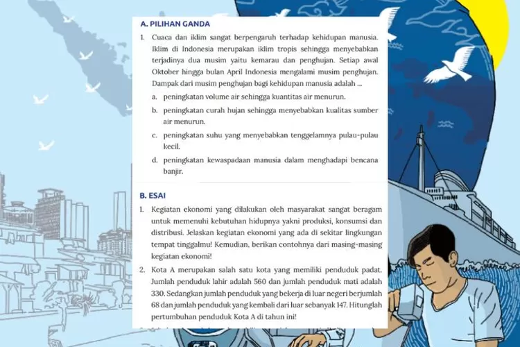 IPS kelas 8 halaman 138-140 Evaluasi Kurikulum Merdeka: Kemajemukan masyarakat Indonesia