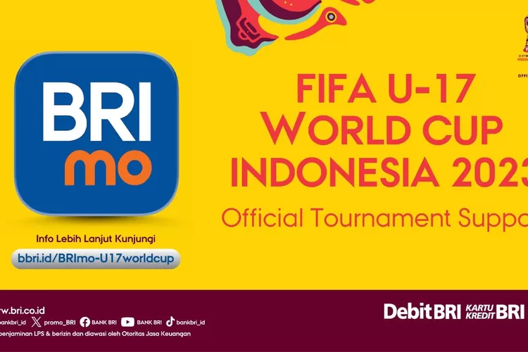BRI menjadi tournament supporter FIFA U-17 World CupTM, kini menawarkan merchandise gratis hingga diskon tiket pertandingan.
