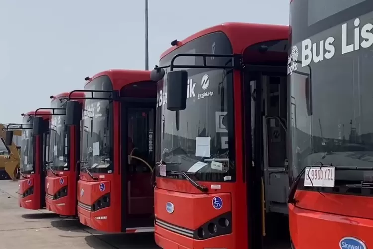Bus Listrik yang Didatangkan Oleh Perum DAMRI  (Instagram @kitadamri)