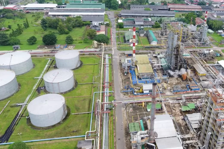 Ilustrasi kilang minyak terbesar se-ASEAN milik ExxonMobil yang akan dibangun di Indonesia (Dok: Pertamina)