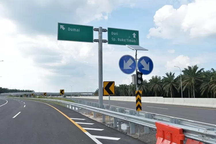 Teknologi canggih ini dipakai digunkan di Jalan Tol Pekanbaru Dumai untuk tekan kecelakaan (mediacenter.riau.go.id)