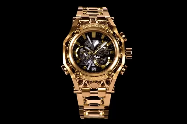 Jam tangan edisi khusus untuk merayakan ulang tahun ke-40 G-Shock (YouTube G-Shock)