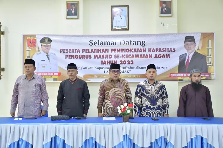Pemerintah Kabupaten Agam Giatkan Pelatihan Peningkatan Kapasitas Pengurus Masjid (AMC)