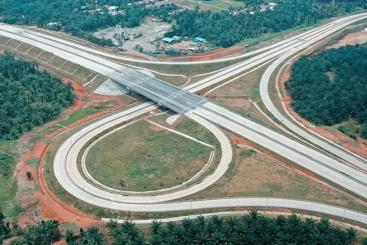 Jalan Tol Indrapura &ndash; Kisaran Siap Dilintasi Nataru 2024 (Instgaram @pupr)