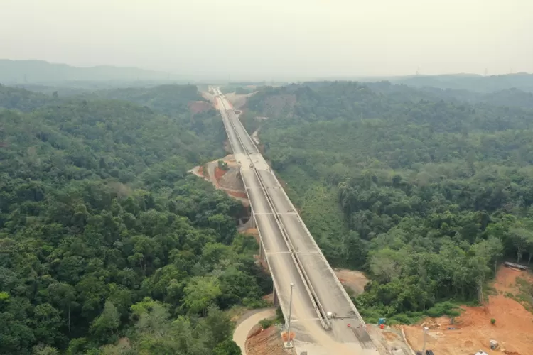 Progres pembangunan Jalan Tol Bankinang-Pangkalan (hutamakarya.com)