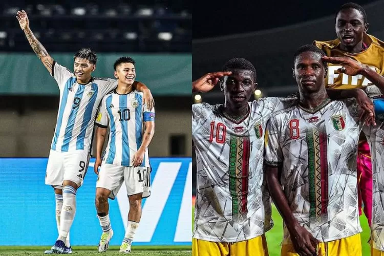 Perebutan peringkat ketiga dalam Piala Dunia U-17 antara Argentina dan Mali